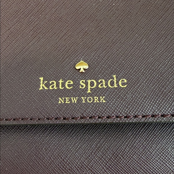 Kate ♠️ Spade Cedar Street Cami Convertible Leather Crossbody in Mahogany NWT - Picture 5 of 8